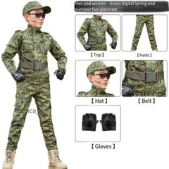 Children’s Camouflage Suit Special Forces Summer Camp Military Training Uniform